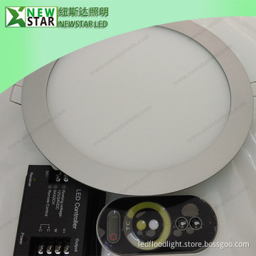 15W Round Dual White LED Panel Lights